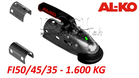 TOWING HOOK AL-KO AK-161 FOR CAR TRAILER ROUNDED Φ50-45-35 1.600KG