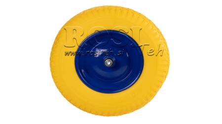 ROATĂ COMPLETĂ CU AXA 400X80MM 4.00-8