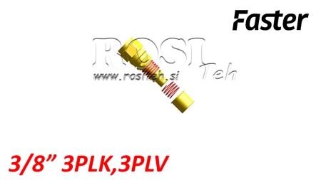 CUPLĂ RAPIDĂ FEMEIE PENTRU MULTI-FASTER 3/8 3PLK 3PLV PARTE FIXĂ