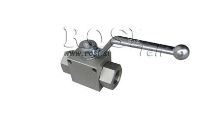 HYDRAULISK STOPVENTIL RS2 1/2 - 500BAR - 60 lit