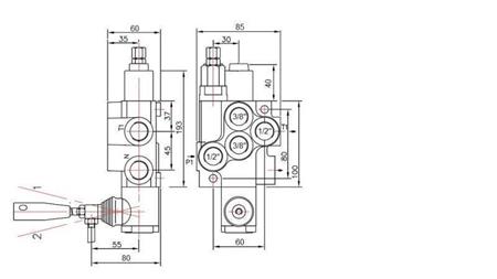 HYDRAULIC VALVE 1xP40 UNIDIRECTIONAL B1
