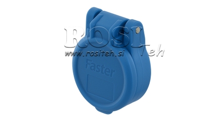 COVOR PROTECTOR ALBASTRU PVC FEMEIE ÎNCHIDERE RAPIDĂ ÎMPINGERE ÎN PULL