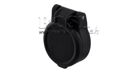 COVOR PROTECTOR NEGRU PVC CUPLARE RAPIDĂ FEMELĂ ÎMPINGERE ÎNAPOI