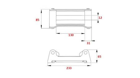 ROLLING GUIDE FOR STEEL CABLE DWM 8000