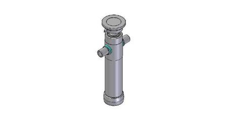 2022S -TELESCOPIC CYLINDER STANDARD/BALL 2 STAGES STROKE 595 DIAMETER 80
