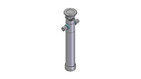 2025S -TELESCOPIC CYLINDER STANDARD/BALL 2 STAGES STROKE 895 DIAMETER 80