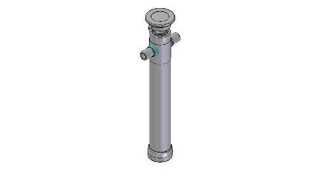 2026S -TELESCOPISK CYLINDER STANDARD/KUGLE 2 TRIN SLAG 995 DIAMETER 80
