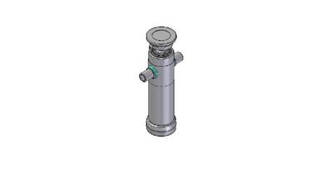 2035S -TELESCOPIC CYLINDER STANDARD/BALL 3 STAGES STROKE 893 DIAMETER 95