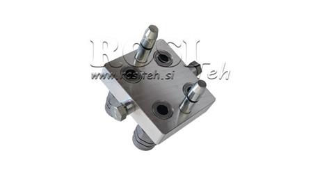 COUPLAGE MULTI-FASTER 4 voies BSP1/2 NOUVEAU TYPE PARTIE DE RACCORDEMENT