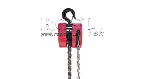 MACARA CU LANȚ - WINCH 3Tone