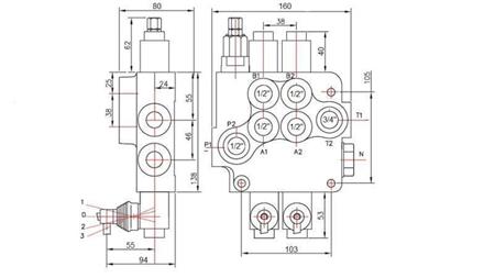 HYDRAULISK VENTIL 2xP80
