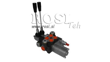 HYDRAULIC VALVE 2xP40 FLOATING