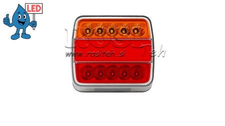 LED TYLNE ŚWIATŁO DO PRZYCZEPY KOMBINOWANE 4 FUNKCJE 12V