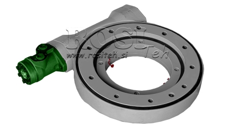 SÉRIE DE TRANSMISSION ROTATIVE À VIS SANS FIN WE HP WEA7-47-25H-R