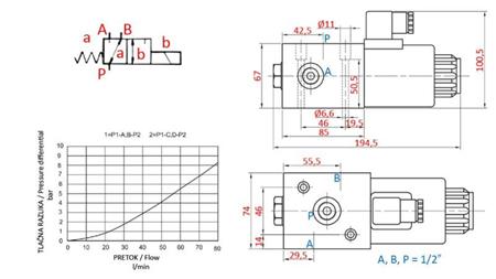 VENTIL 3 WAY 1/2 24V - 80lit
