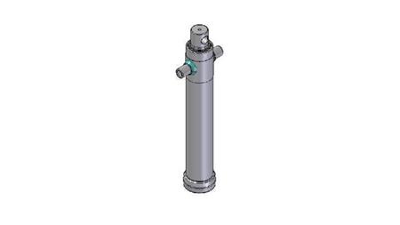 3026F -TELESCOPISK CYLINDER STANDARD/HUL 2 TRIN BEVÆGELSE 995 DIAMETER 95