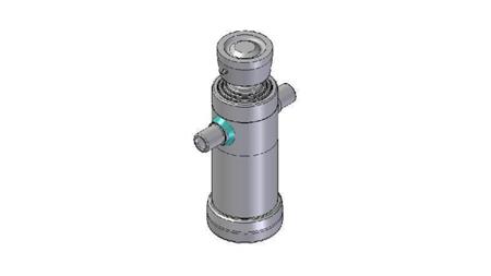 3033S -TELESCOPIC CYLINDER STANDARD/BALL 3 STAGES STROKE 785 DIAMETER 112