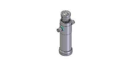 3034S -TELESCOPIC CYLINDER STANDARD/BALL 3 STAGES STROKE 893 DIAMETER 112