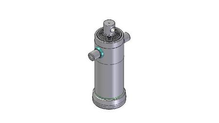 3058F -TELESCOPIC CYLINDER STANDARD/HOLE 5 STAGES TRAVEL 1625 FI 152