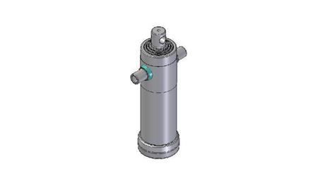 3066F -TELESCOPIC CYLINDER STANDARD/HOLE 4 STAGES STROKE 1190 DIAMETER 112