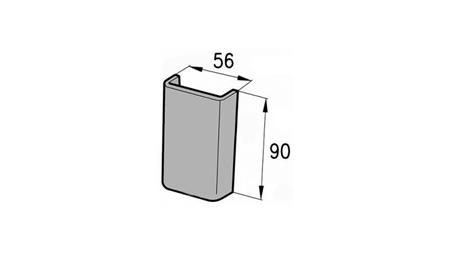 HOLDER FOR PULL HANDLE FOR LOADER
