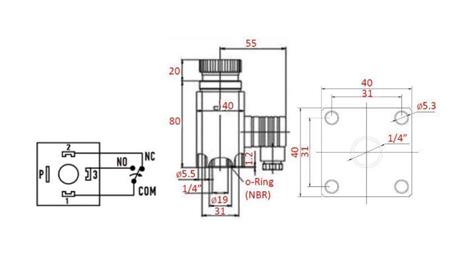 COMUTATOR DE PRESIUNE HIDRAULICĂ K57 30-300 BAR (MAX.500BAR)