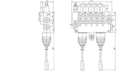VALVOLA HID. 5xP80   2x JOYSTICK