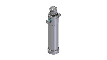 4030S -TELESCOPIC CYLINDER STANDARD/BALL 3 STAGES STROKE 2093 DIAMETER 124