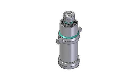4045S -TELESCOPIC CYLINDER STANDARD/BALL 4 STAGES STROKE 1490 DIAMETER 170