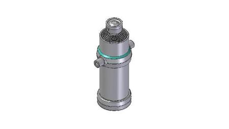 4063S -TELESCOPISK CYLINDER STANDARD/BOLD 6 TRIN SLAG 3405 DIAMETER 190