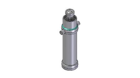 5015S -TELESCOPIC CYLINDER STANDARD/BALL 5 STAGES STROKE 2990 DIAMETER 170