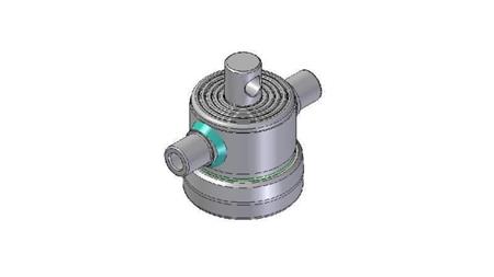 6001F -TELESCOPIC CYLINDER STANDARD/HOLE 6 STAGES TRAVEL 450 FI 124