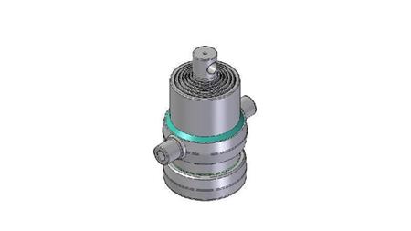 6018F -CILINDRO TELESCOPICO STANDARD/BUCO 6 STADI CORSO 1165 FI 170