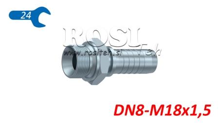 CONEXIUNE HIDRAULICĂ BSP MASCUL DN8-M18X1,5