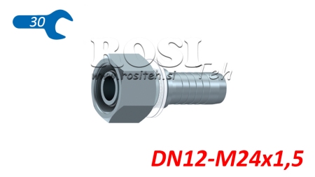 CONEXIUNE HIDRAULICĂ DKOS 16 S FEMELĂ DN12-M24X1,5