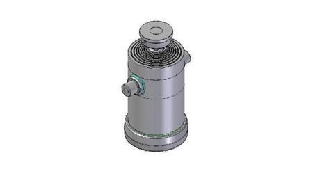 8055S -TELESCOPISK CYLINDER STANDARD/BALL 8 TRIN SLAG 3105 DIAMETER 300