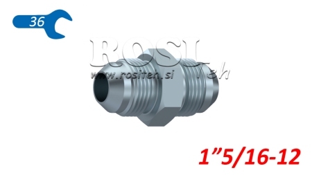 VANĂ HIDRAULICĂ DUALĂ JIC74° 1”5/16-12 1”5/16-12