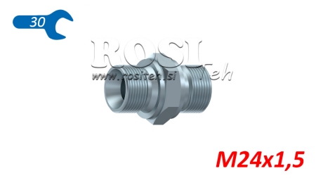 VANĂ HIDRAULICĂ DUBLĂ BSP M24X1,5