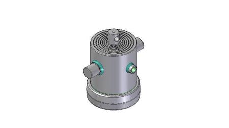 8301F - TELESCOPISK CYLINDER STANDARD/HUL 8 TRIN SLAG 1320 DIAMETER 190