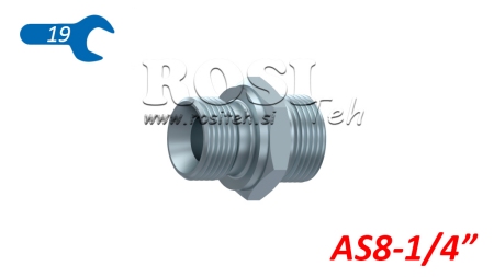VANĂ HIDRAULICĂ DUALĂ AS8-BSP1/4