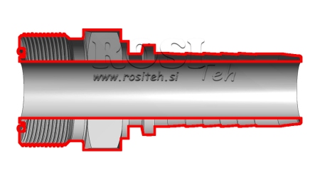 CONEXIUNE HIDRAULICĂ AGORFS MALE DN19-1 7/16-12