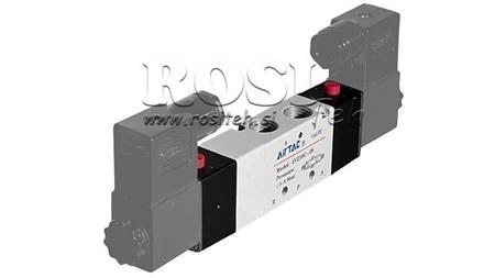 VALVĂ ELECTROPNEUMATICĂ 5/3 BISTABILĂ 1/4 PRT-0853-FCC