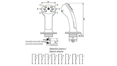 JOYSTICK DI CONTROLLO REMOTO - 2 PULSANTI