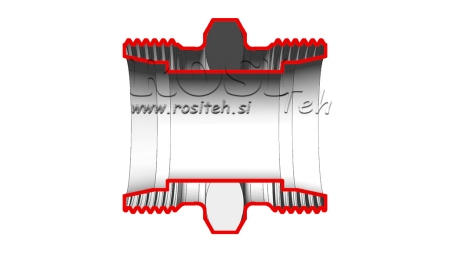 CILINDRU HIDRAULIC DUBLU ACȚIONARE DS12