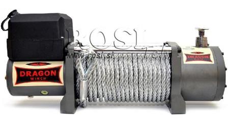 WINCH ELECTRIC 12 V DWT 14000 HD - 6350 kg