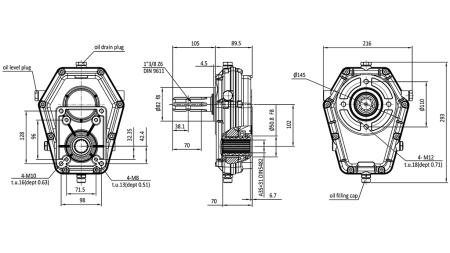 GEARKASSE GR.3 -1:3.8 HAN