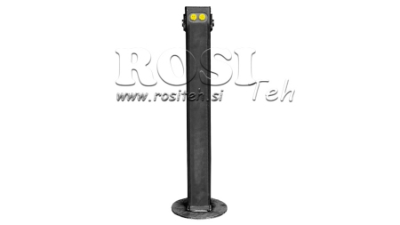 DOUBLE-ACTING HYDRAULIC SUPPORT LEG 3.8 TON 500MM