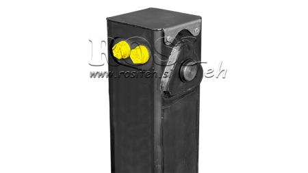 DOUBLE-ACTING HYDRAULIC SUPPORT LEG 3.8 TON 500MM