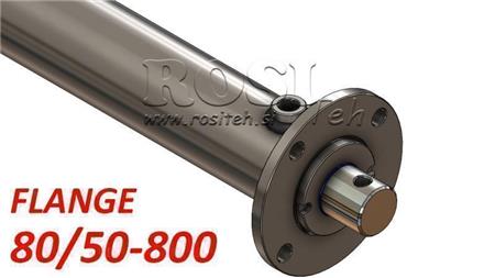 hydraulisk cylinder flange 80/50-800