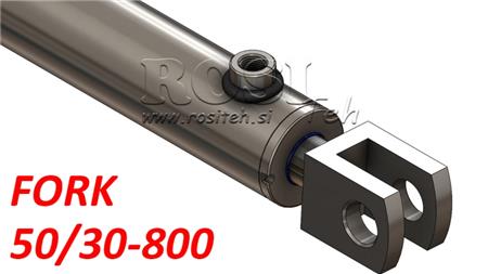 CILINDRU HIDRAULIC FURCA 50/30-800